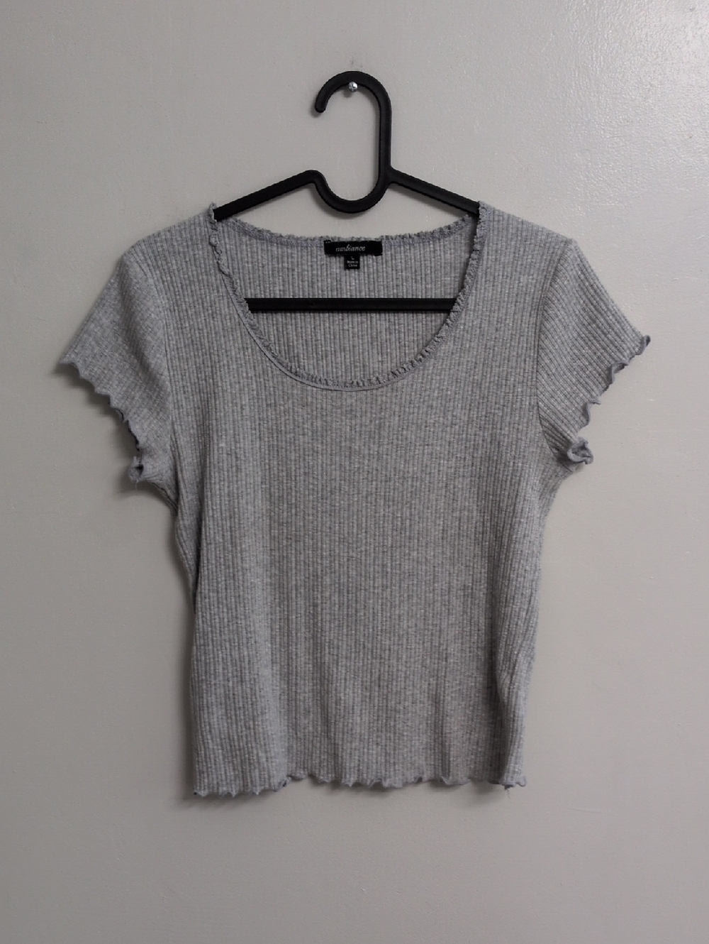 Ambiance Cotton Gray SS Tee